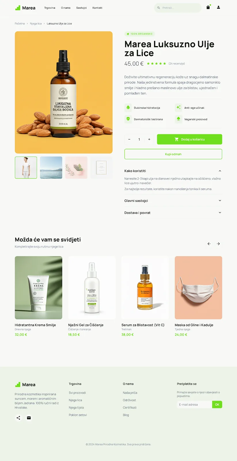 Marea — product detail